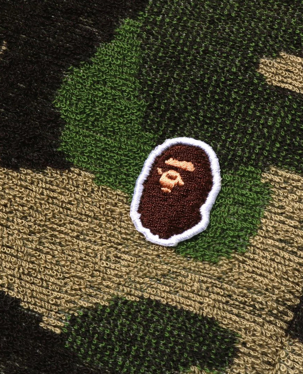 BAPE Abc Camo Pile One Point Sweat Shorts