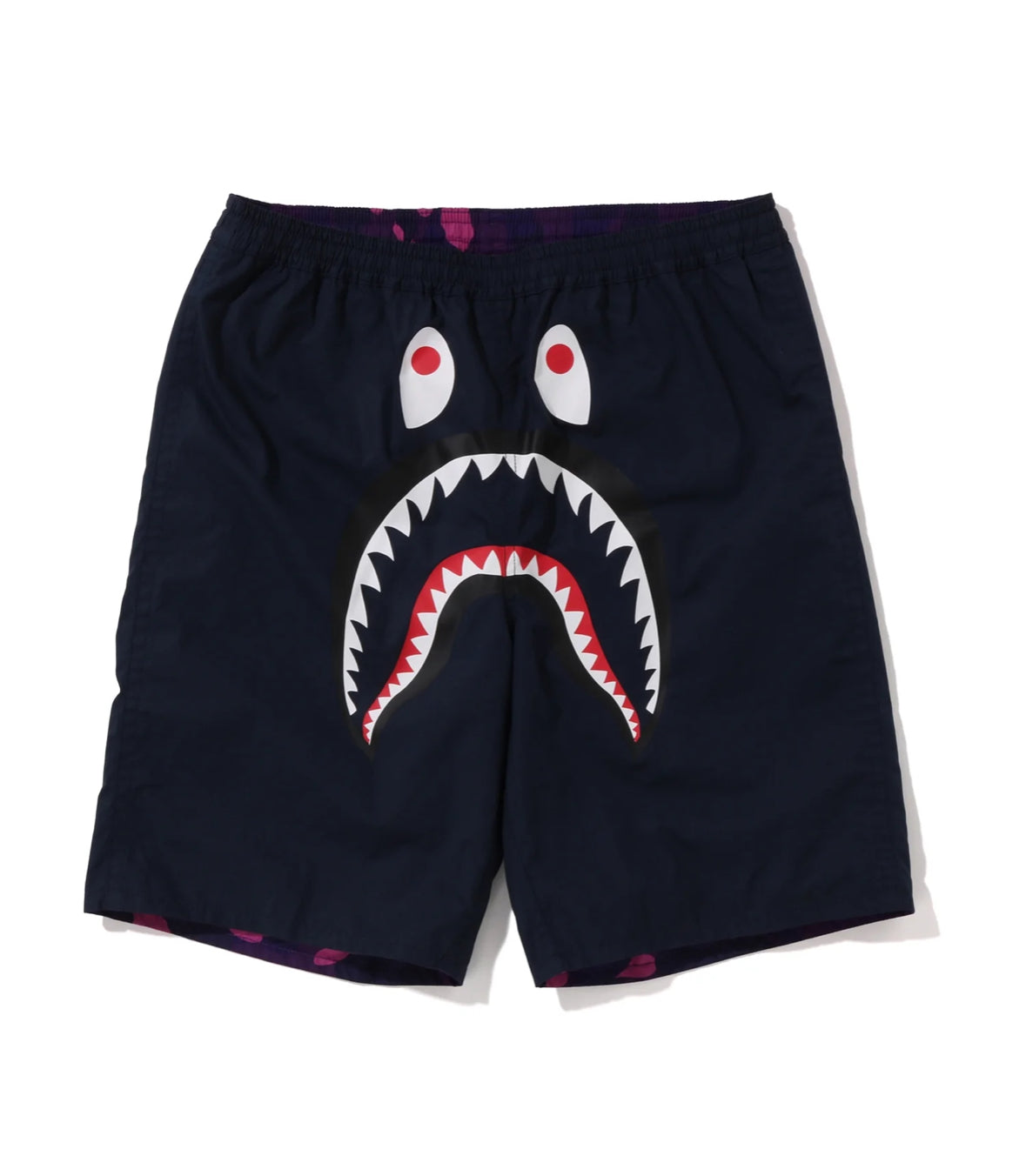 BAPE Color Camo Shark Reversible Shorts