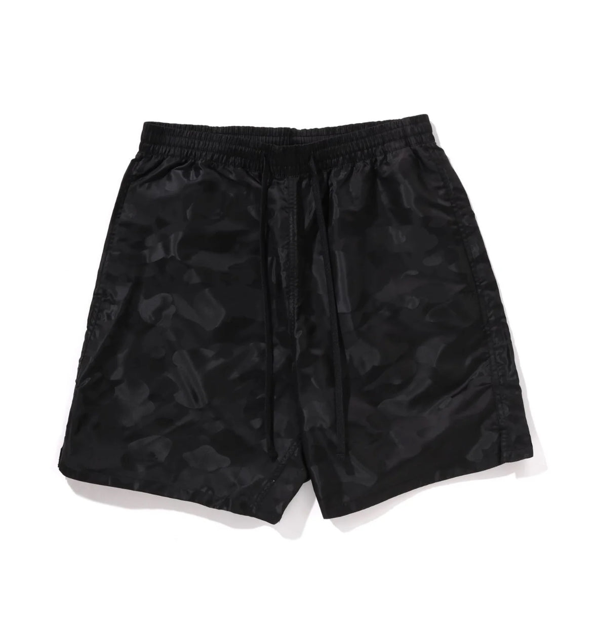 BAPE Solid Camo Bathing Ape Logo Shorts