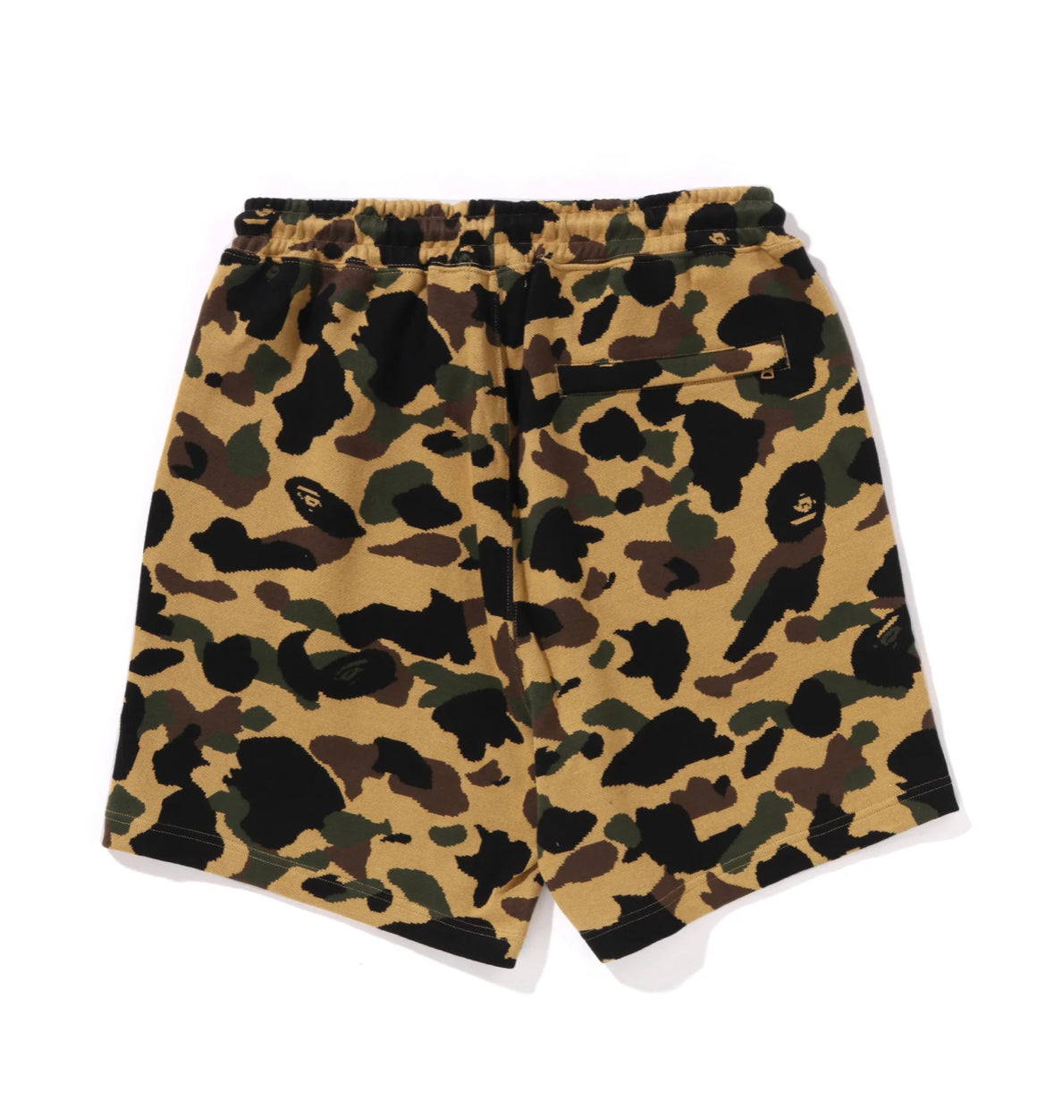 BAPE 1st Camo Jacquard One Point Relaxed Fit Sweat Shorts