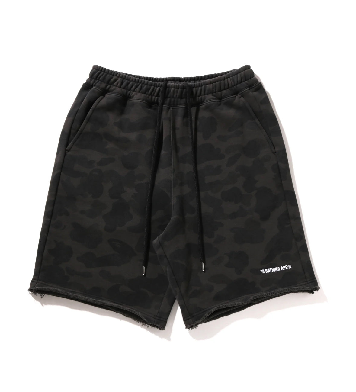 BAPE 1st Camo Heavy Washed Relaxed Fit Sweat Shorts