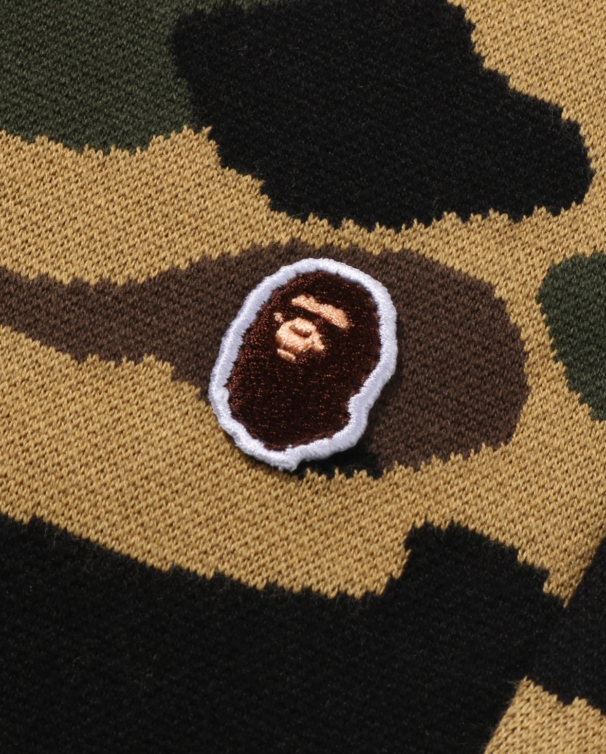 BAPE 1st Camo Jacquard One Point Relaxed Fit Sweat Shorts