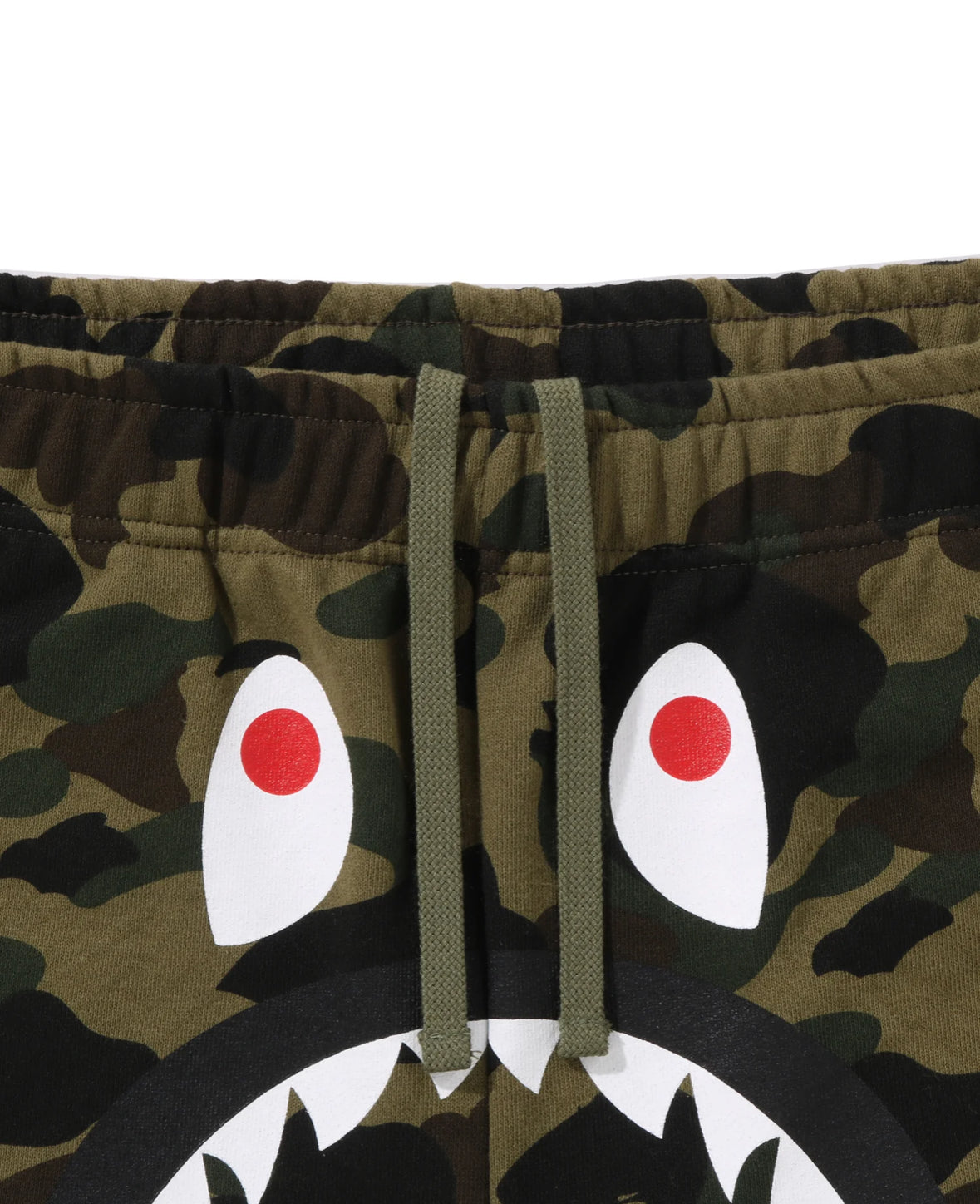 BAPE 1st Camo Shark Regular Fit Sweat Shorts