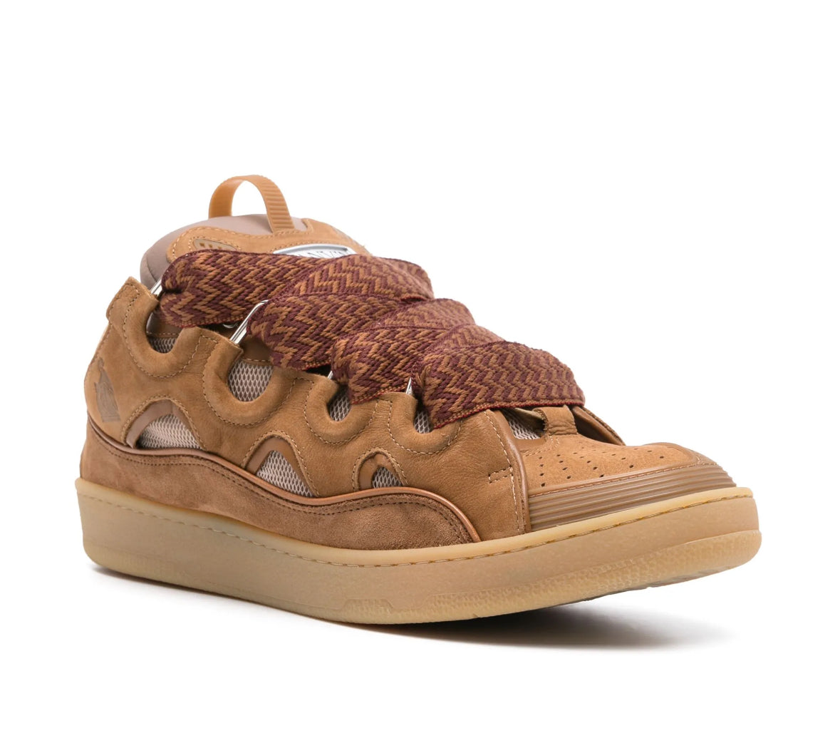 Lanvin
Curb leather sneakers