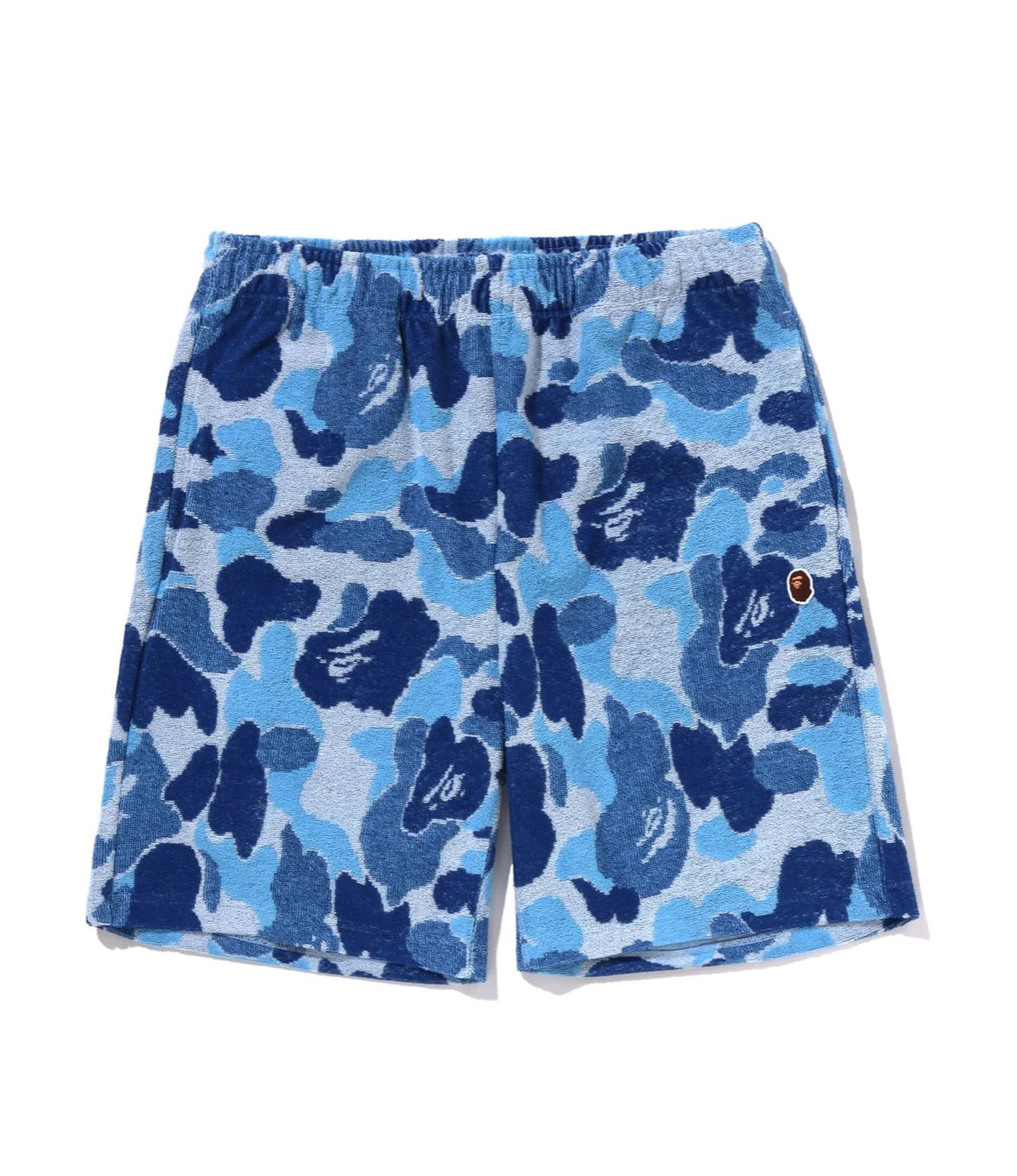 BAPE Abc Camo Pile One Point Sweat Shorts