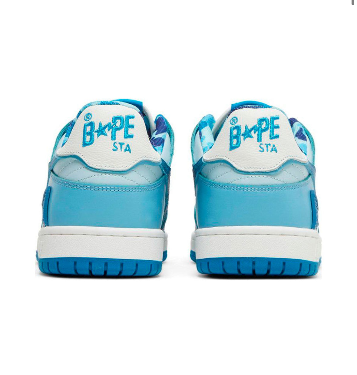 A BATHING APE BAPE SK8 STA ABC CAMO BLUE