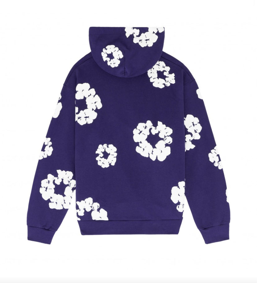 DENIM TEARS THE COTTON WREATH SWEATSHIRT PURPLE