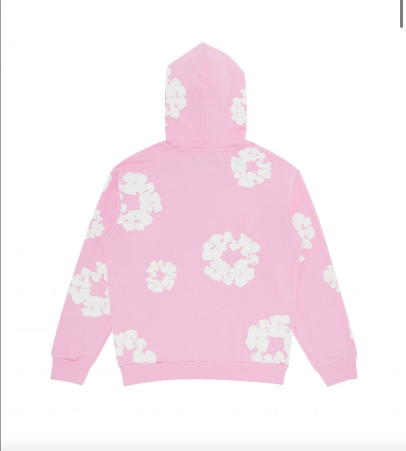 DENIM TEARS THE COTTON WREATH SWEATSHIRT PINK