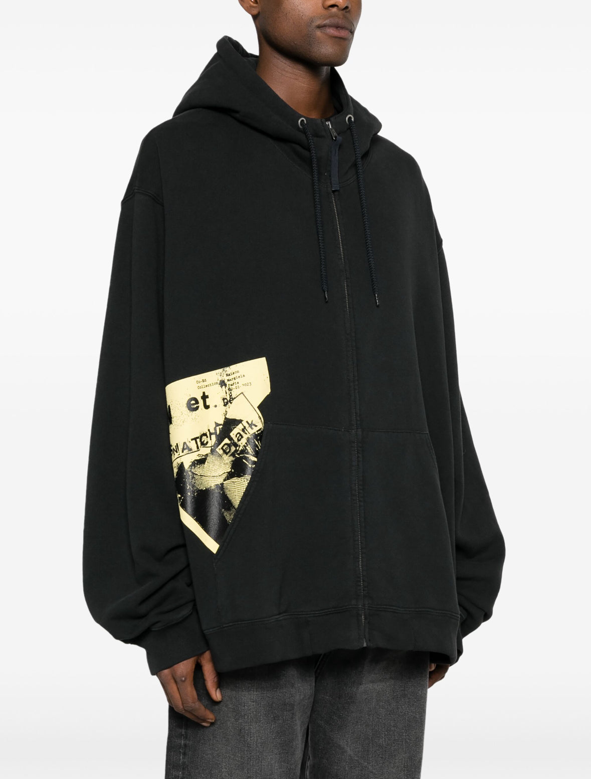 Maison Margiela
Invitation cotton zip hoodie