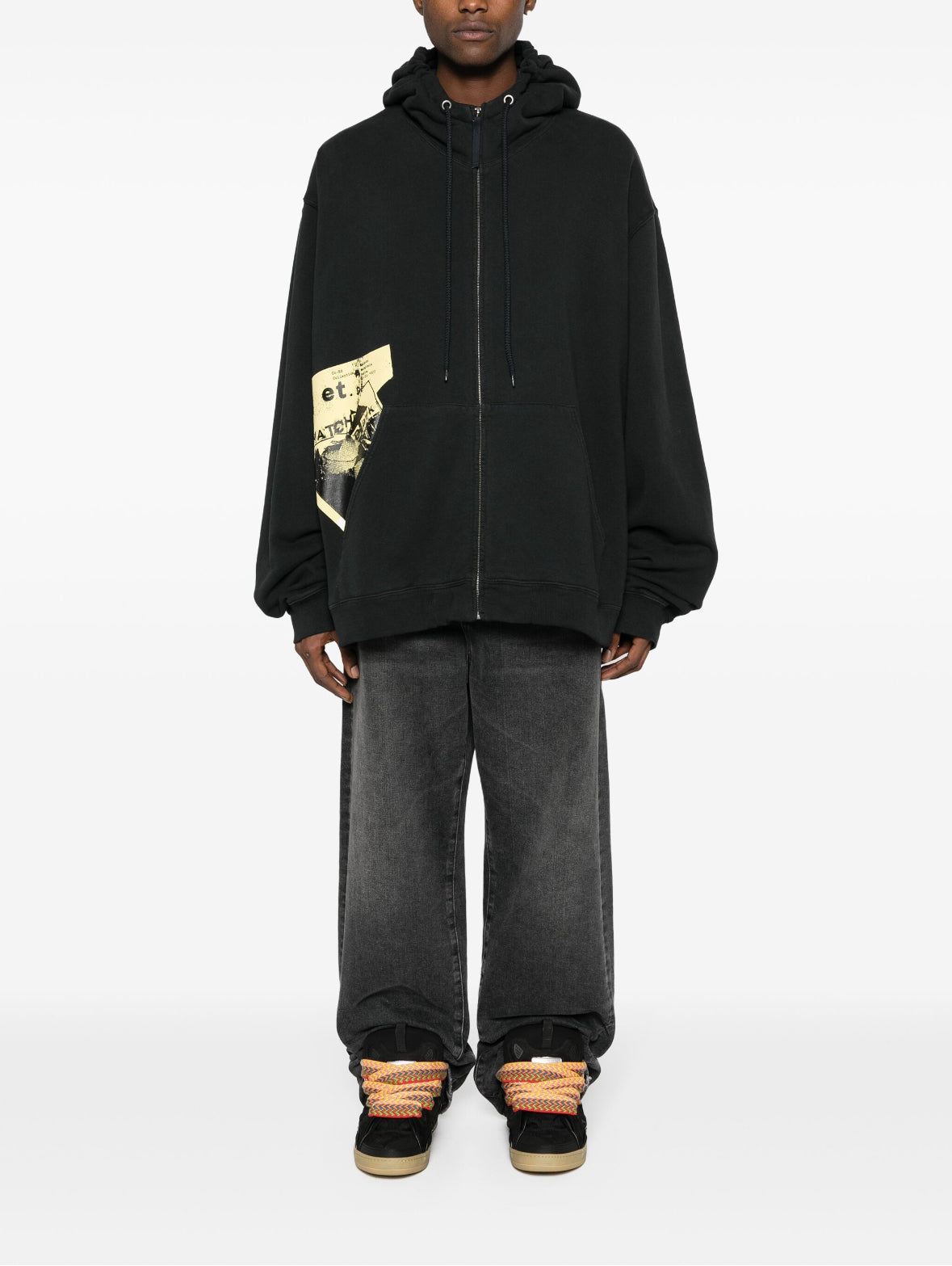 Maison Margiela
Invitation cotton zip hoodie
