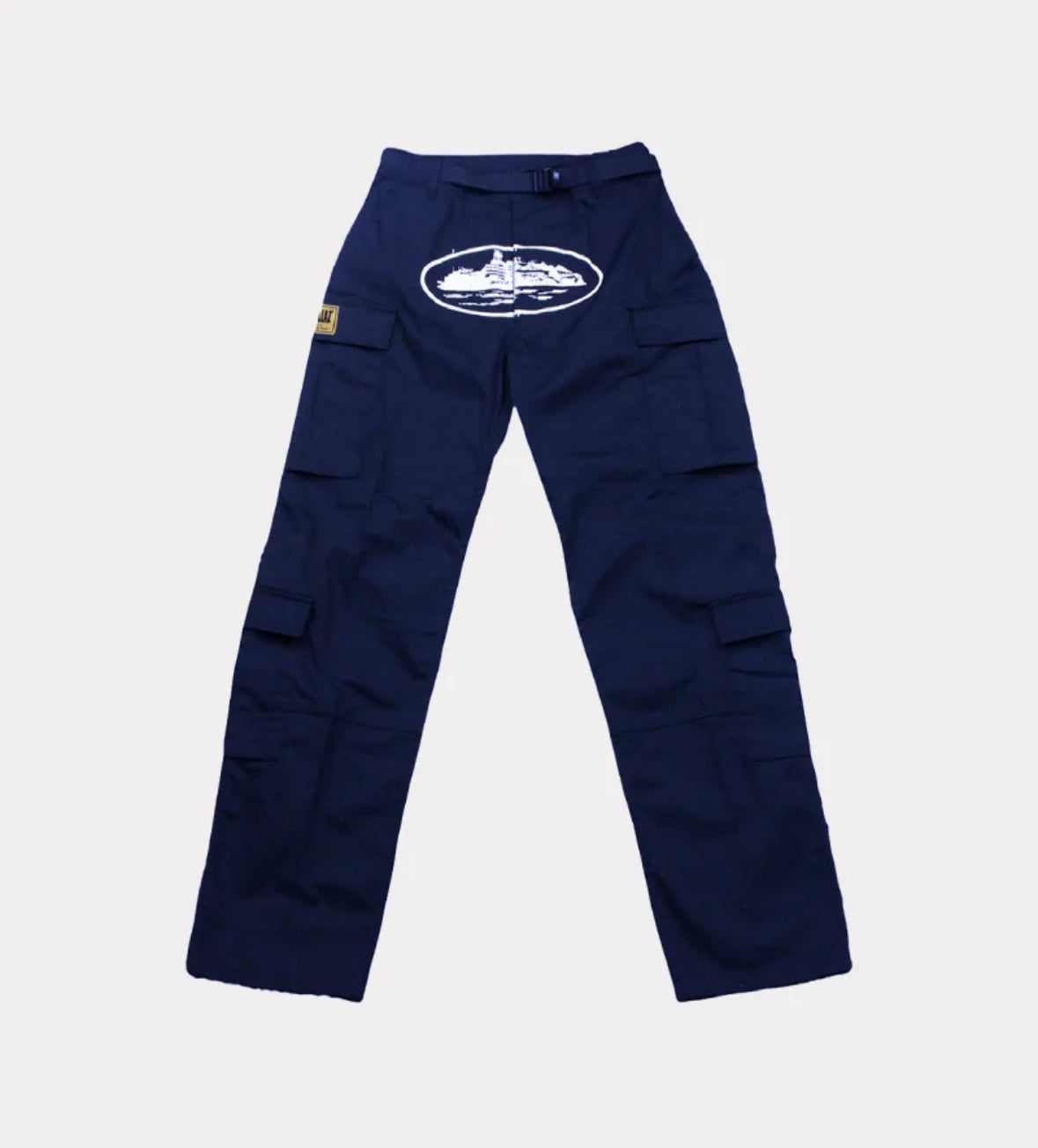 Corteiz Guerillaz* Cargo Pants Navy