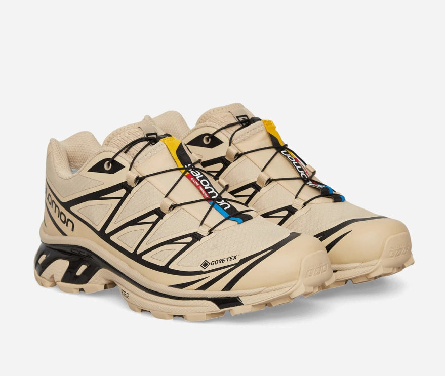 SALOMON XT-6 GORE-TEX SNEAKERS SAFARI BEIGE