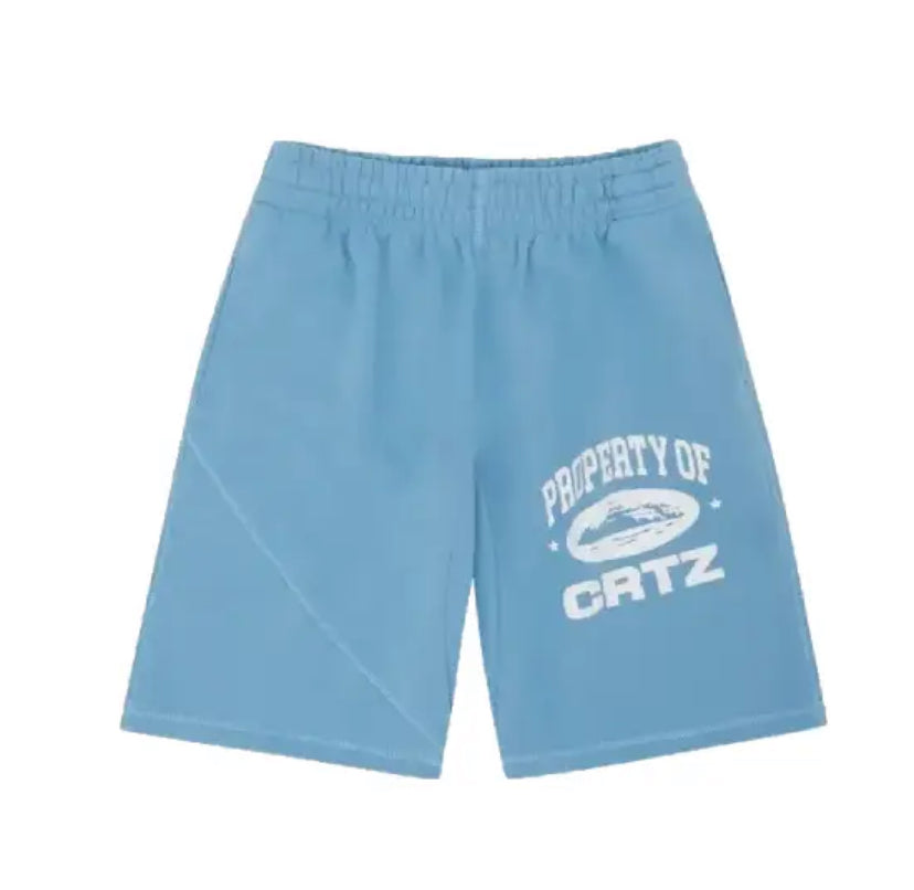 Corteiz P.O.C Shorts Baby Blue