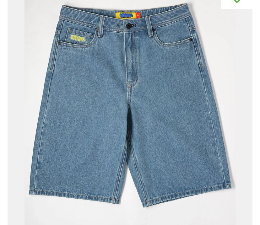 Empyre Blake Blue Ultra Loose Denim Short