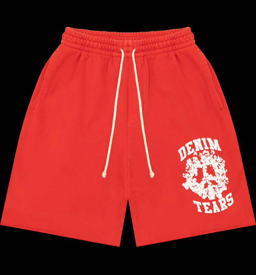 Denim tears University Shorts Red
