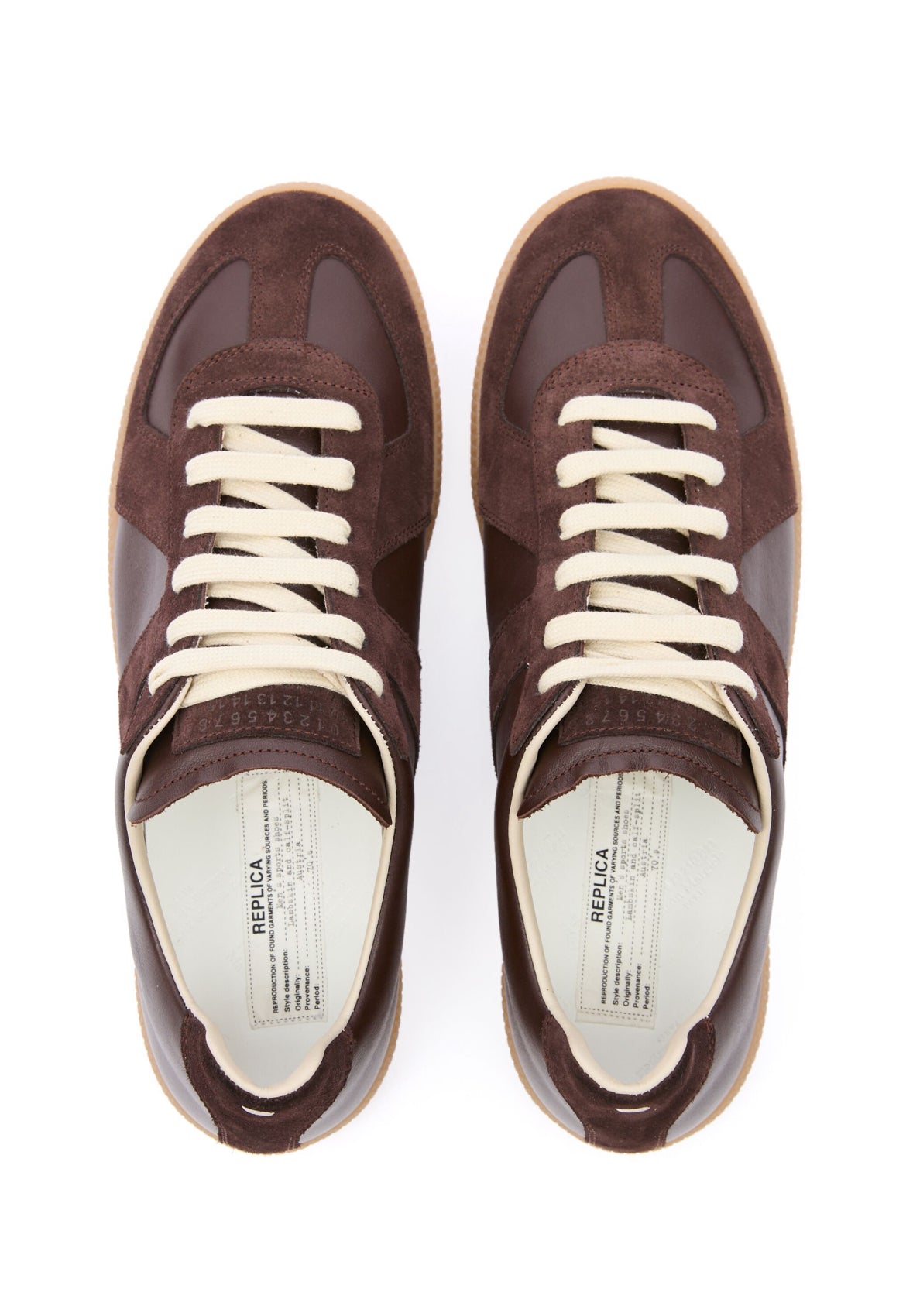 Maison Margiela
Replica panelled sneakers