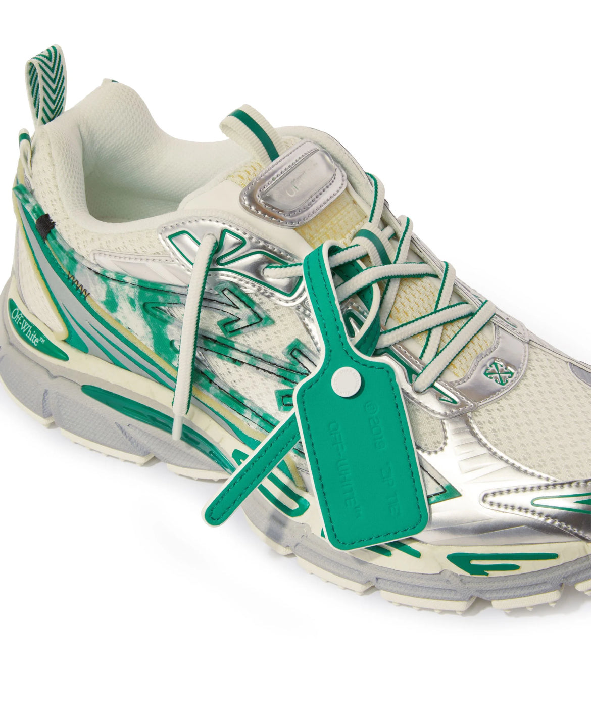 Off White Silver/Turquoise Be Right Back