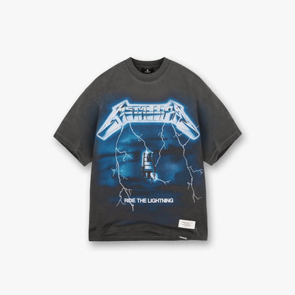 Represent X Metallica Ride The Lightning T-Shirt Black