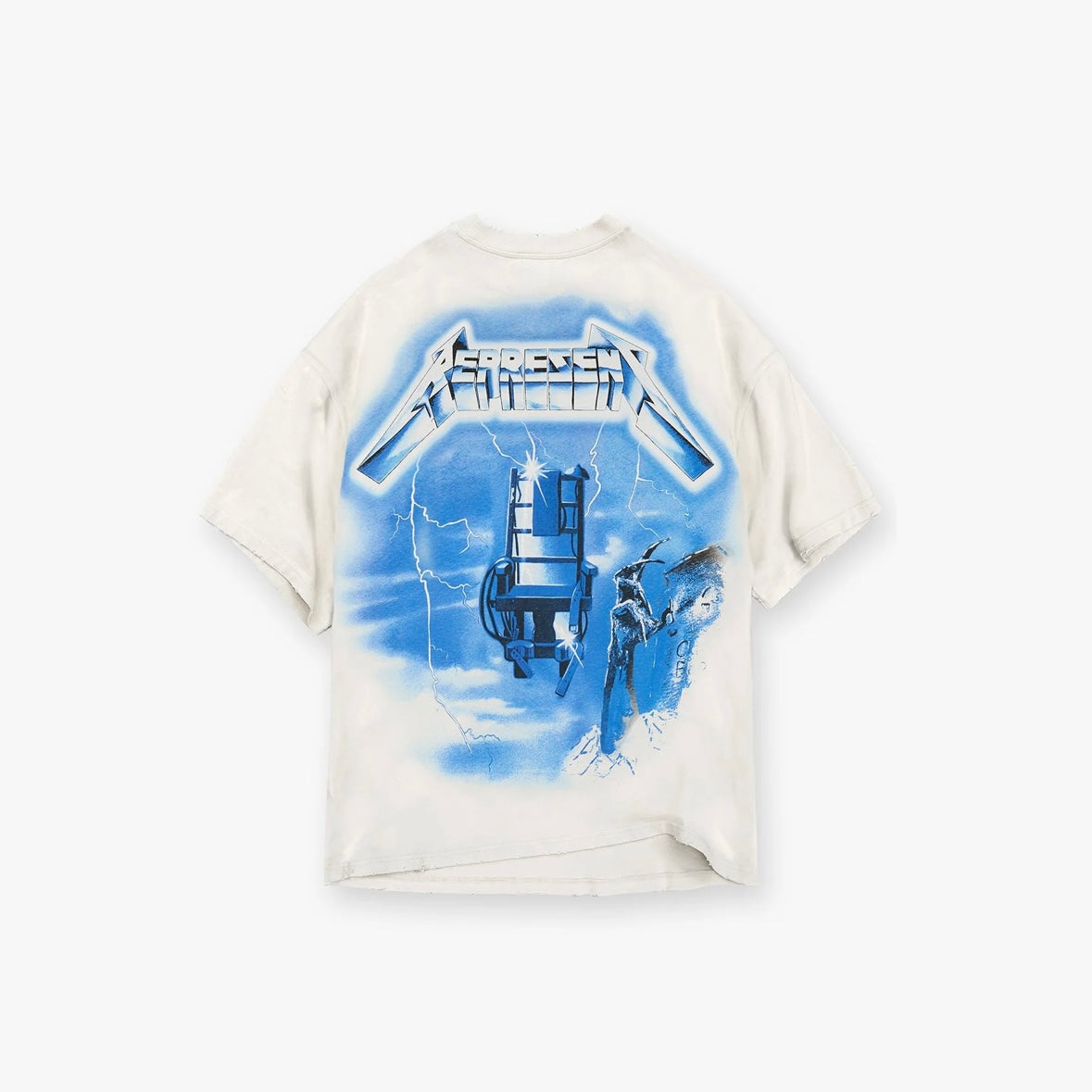 Represent X Metallica Ride The Lightning T-Shirt White