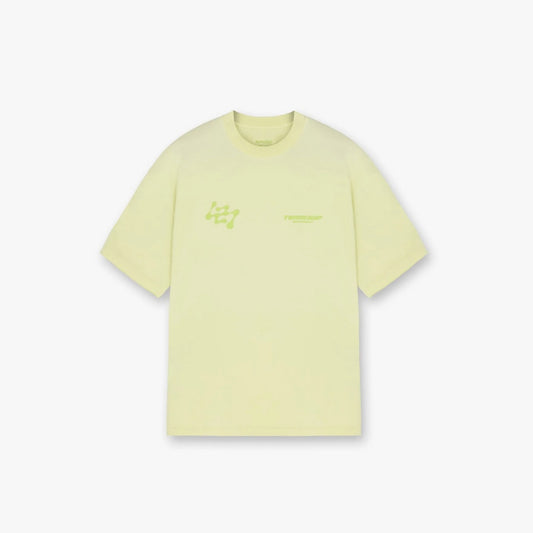 Represent 247 Future Terrains Oversized T-Shirt Yellow