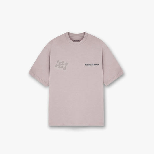 Represent 247 Future Terrains Oversized T-Shirt Beige