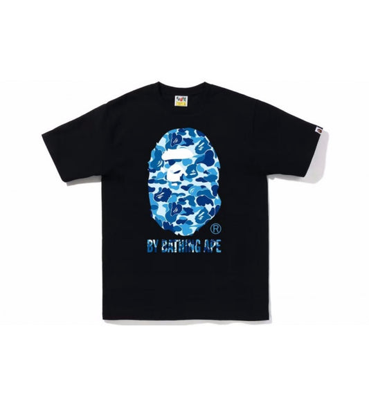 ФУТБОЛКА BAPE ABC CAMO BY BATHING APE TEE BLACK BLUE