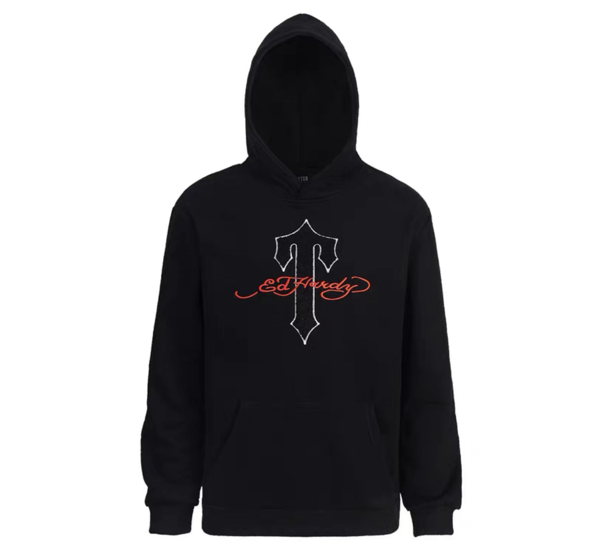 Trapstar x Ed Hardy Hoodie – Black