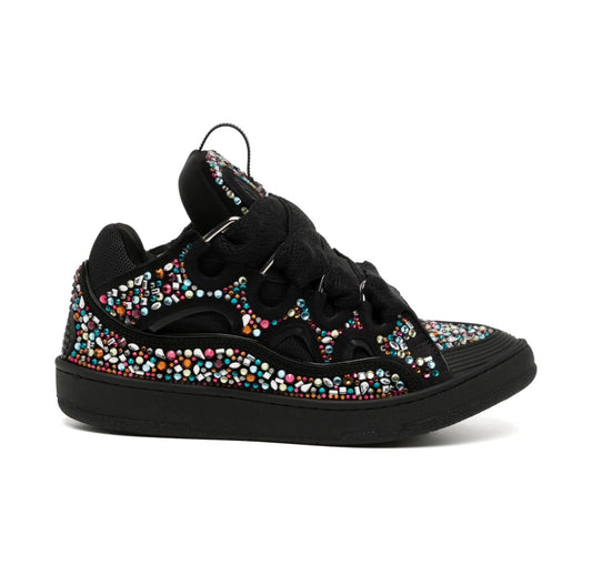 Lanvin
curb rhinestone sneakers