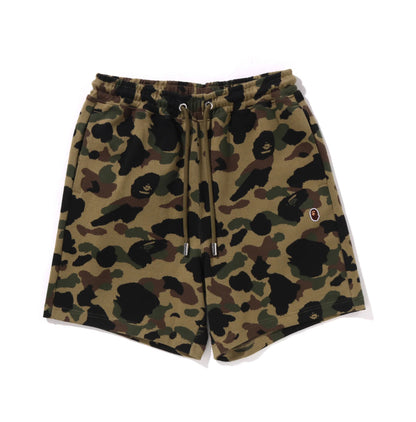 BAPE 1st Camo Jacquard One Point Relaxed Fit Sweat Shorts
