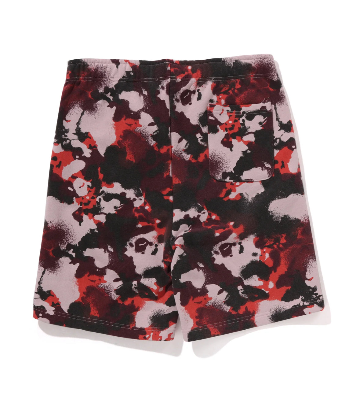 BAPE Map Camo Regular Fit Shark Sweat Shorts