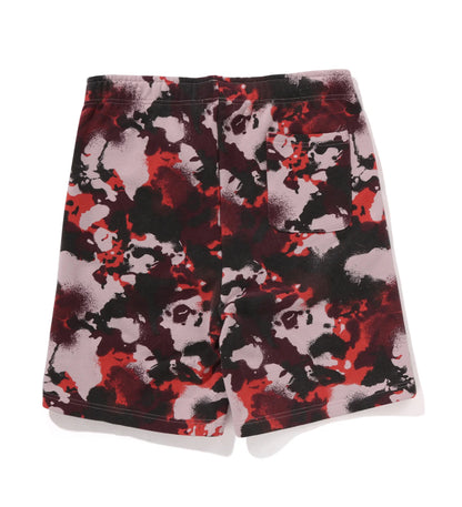 BAPE Map Camo Regular Fit Shark Sweat Shorts