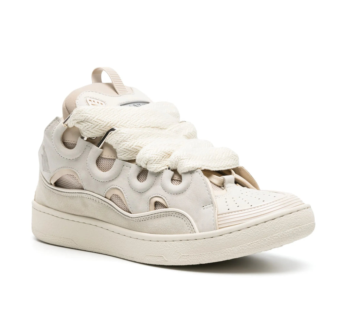 Lanvin
Curb leather sneakers