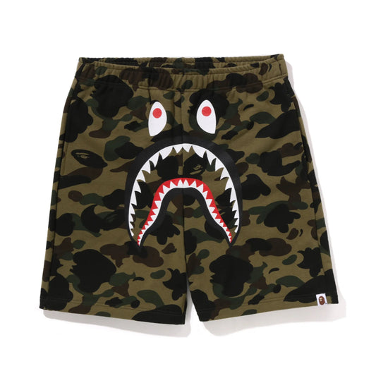BAPE 1st Camo Shark Regular Fit Sweat Shorts