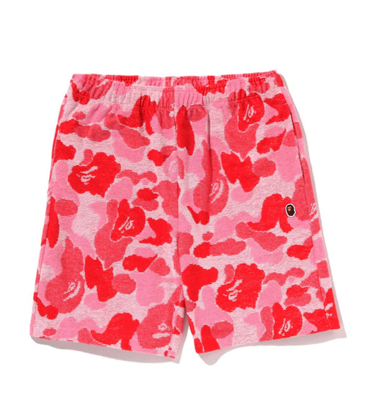 BAPE Abc Camo Pile One Point Sweat Shorts