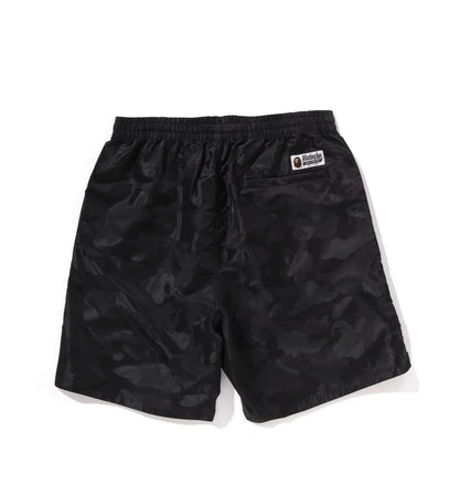 BAPE Solid Camo Bathing Ape Logo Shorts
