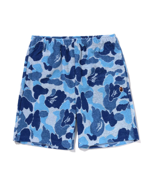 BAPE Abc Camo Pile One Point Sweat Shorts