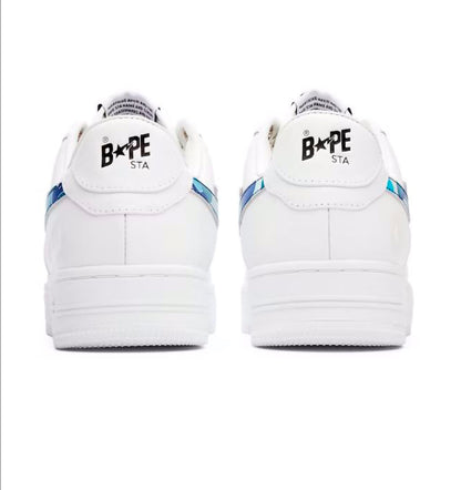A BATHING APE BAPE STA ABC CAMO WHITE BLUE