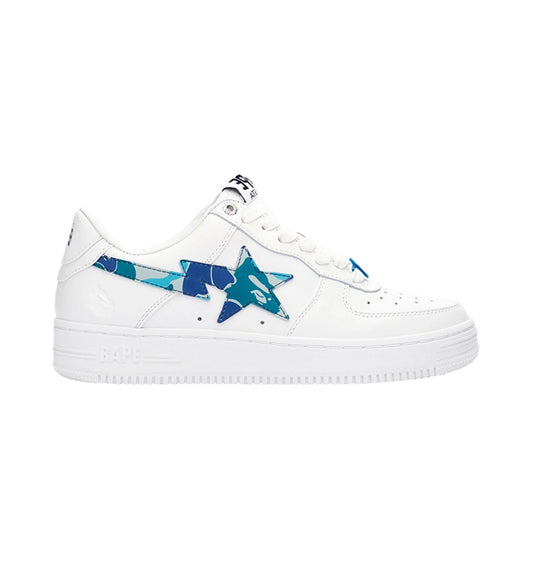 A BATHING APE BAPE STA ABC CAMO WHITE BLUE