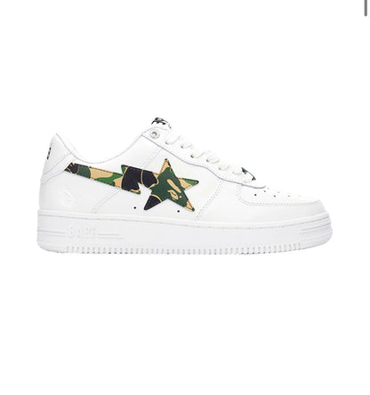 A BATHING APE BAPE STA ABC CAMO WHITE GREEN