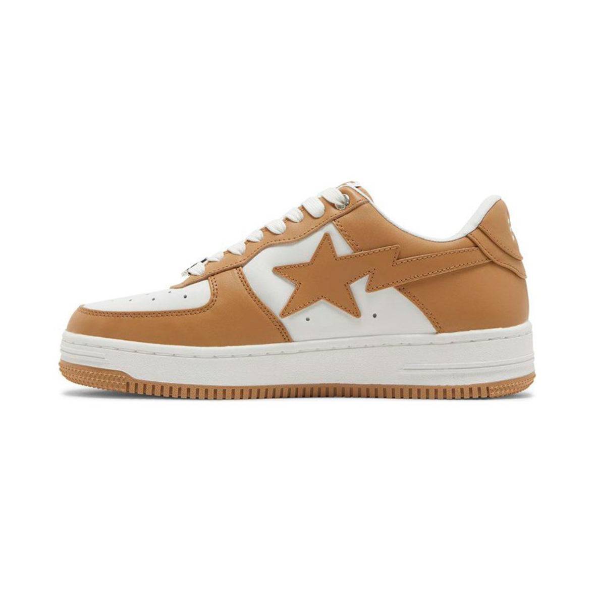 A BATHING APE BAPE STA WHITE BEIGE