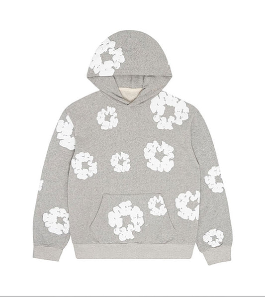 DENIM TEARS THE COTTON WREATH SWEATSHIRT GREY