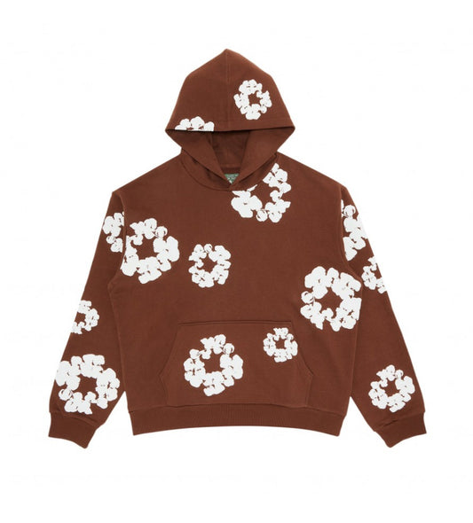 DENIM TEARS THE COTTON WREATH SWEATSHIRT BROWN