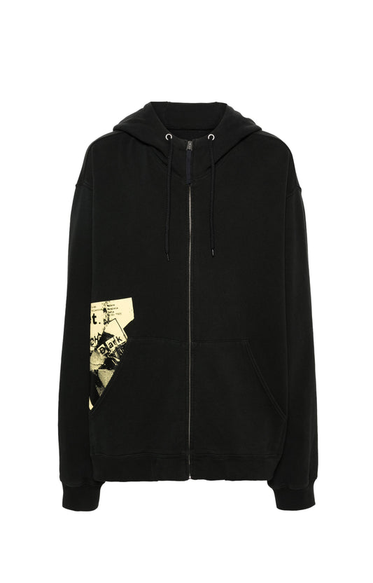 Maison Margiela
Invitation cotton zip hoodie
