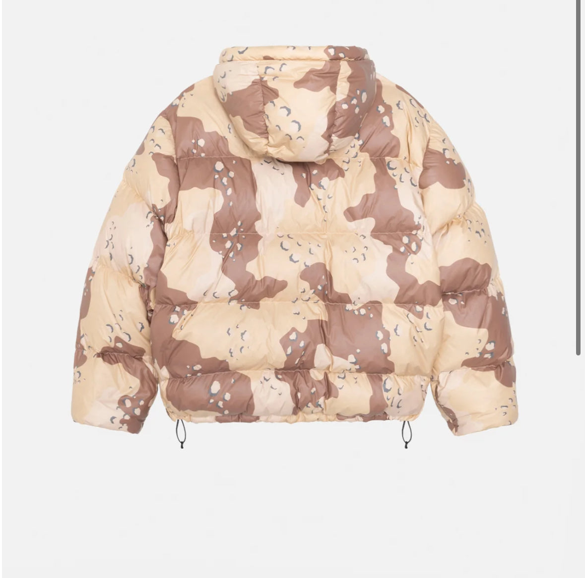 STUSSY DOWN PARKA CAMO RIPSTOP