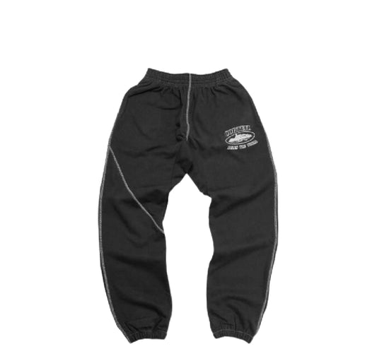 Corteiz CRTZ OG SUPERIOR RTW BOTTOMS – BLACK