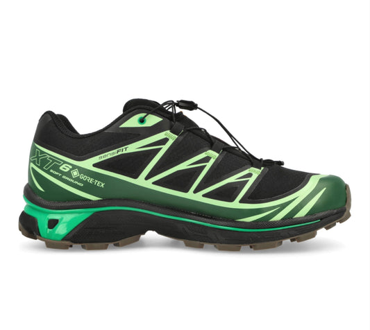 SALOMON XT-6 GTX BLACK/GREEN