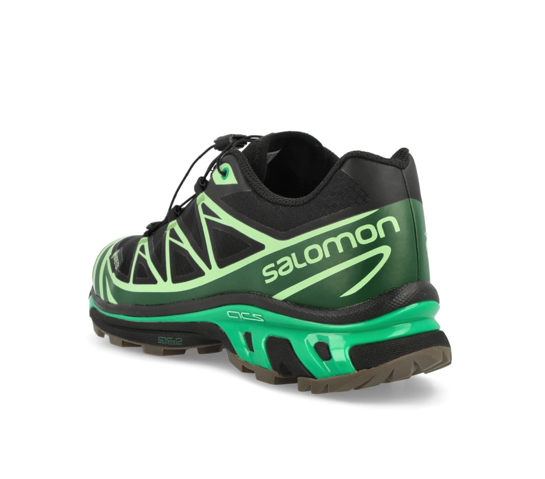 SALOMON XT-6 GTX BLACK/GREEN