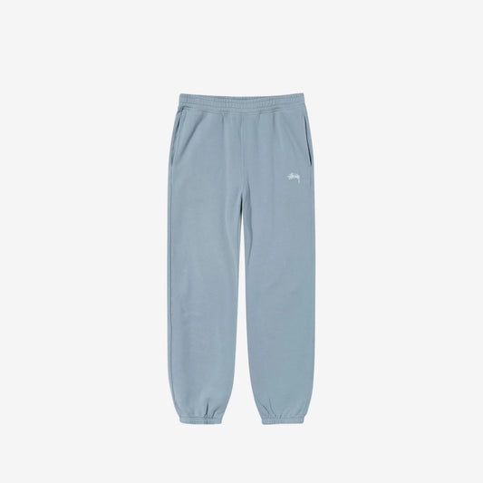 STUSSY STOCK LOGO SLATE SWEATPANTS