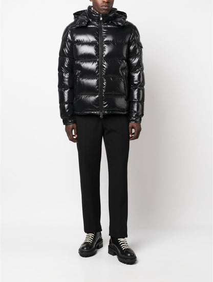 Moncler
Maya zip-up padded hooded jacket