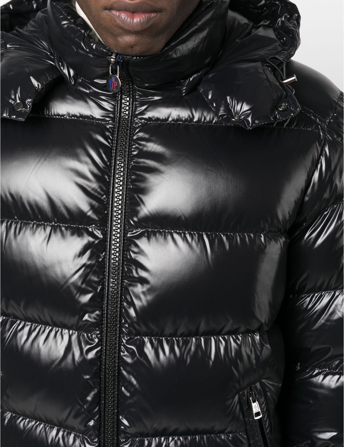 Moncler
Maya zip-up padded hooded jacket